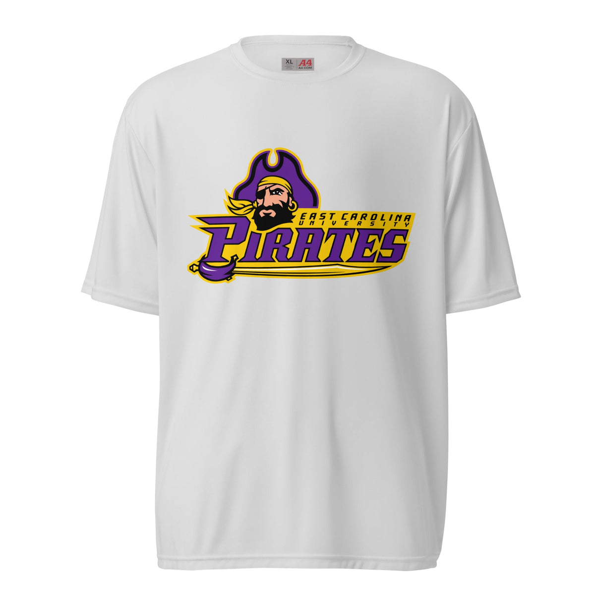 Active | Moisture Wicking Shirt | ECU Club Womens Lacrosse | Pirate Emblem Logo