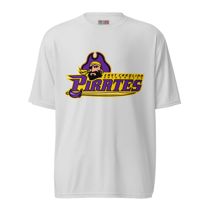 Active | Moisture Wicking Shirt | ECU Club Womens Lacrosse | Pirate Emblem Logo