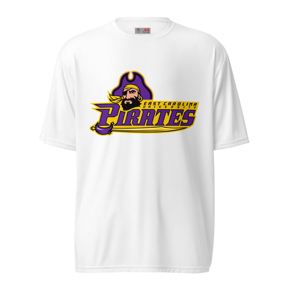 Active | Moisture Wicking Shirt | ECU Club Womens Lacrosse | Pirate Emblem Logo