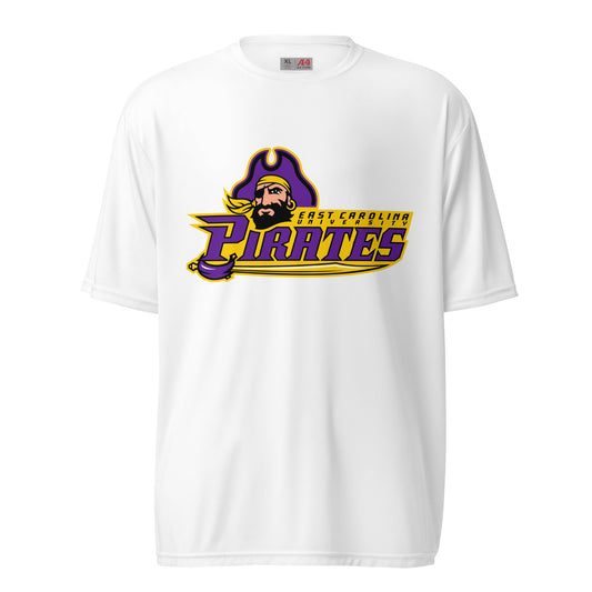 Active | Moisture Wicking Shirt | ECU Club Womens Lacrosse | Pirate Emblem Logo