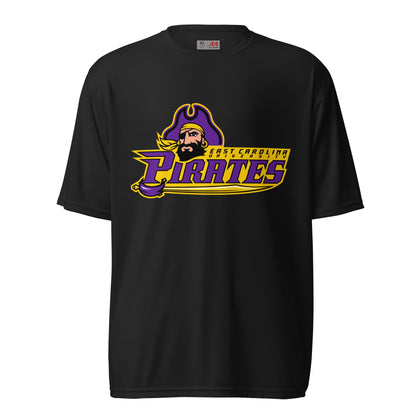 Active | Moisture Wicking Shirt | ECU Club Womens Lacrosse | Pirate Emblem Logo