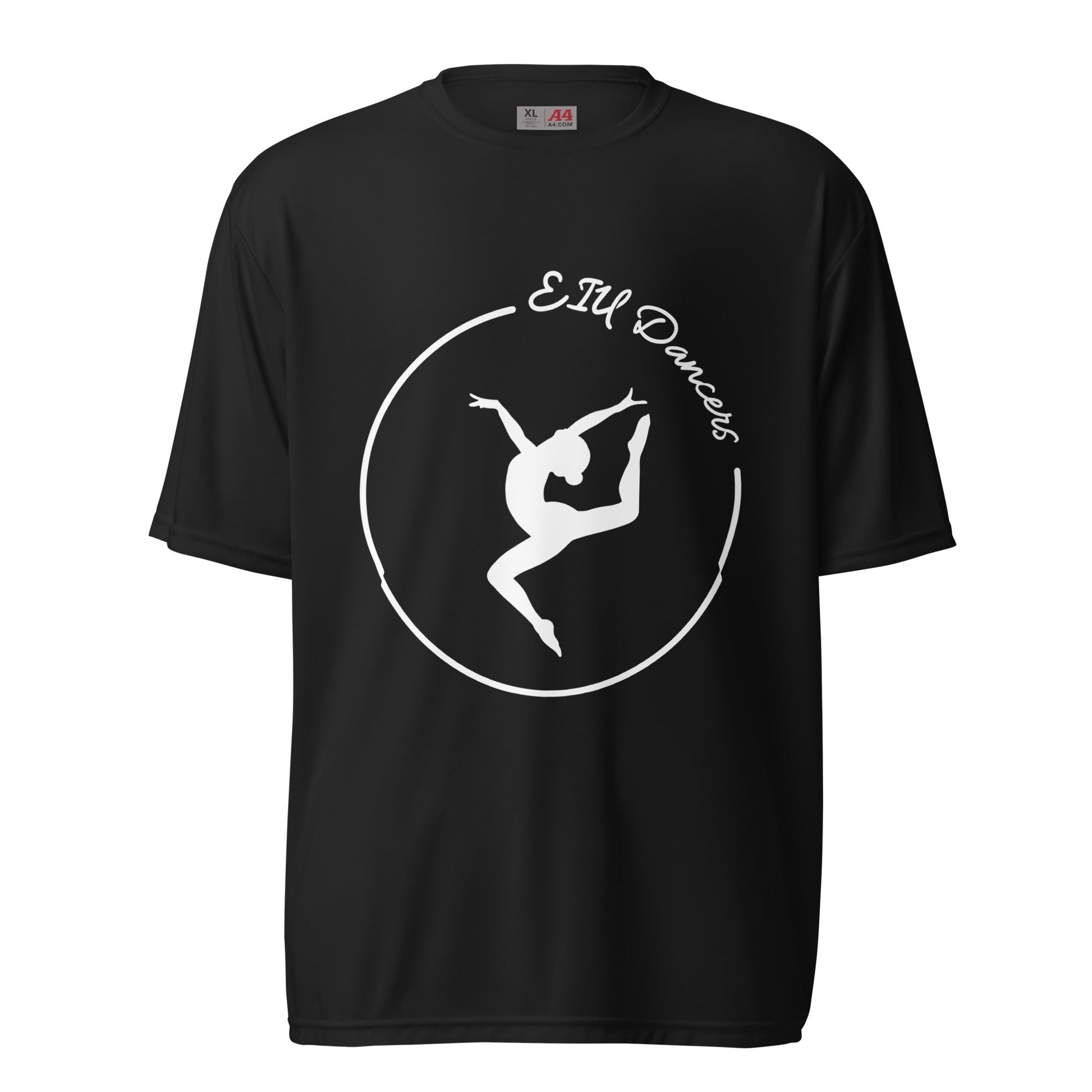 Active | Moisture Wicking Shirt | EIU Dancers | Lyric Silhouette Logo