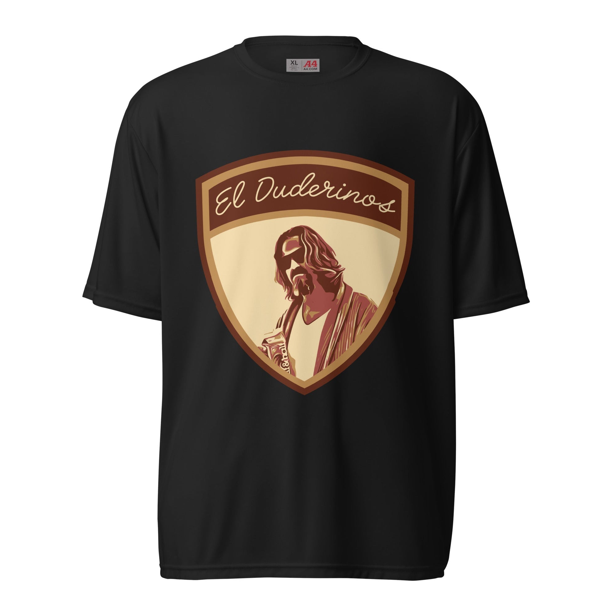 Active | Moisture Wicking Shirt | El Duderinos | Crest Logo