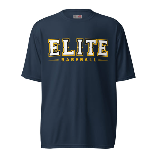 Active | Moisture Wicking Shirt | Elite Baseball | Vanguard Logo