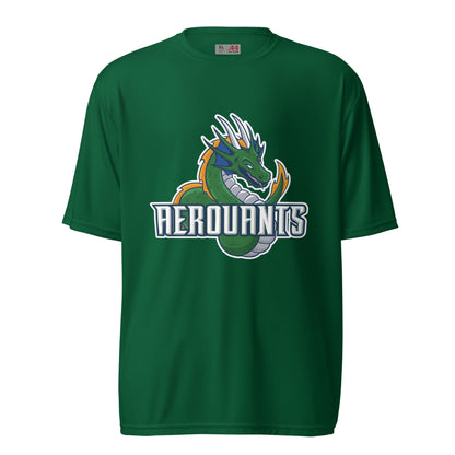 Active | Moisture Wicking Shirt | Emerald High School Baseball | Dragon Logo