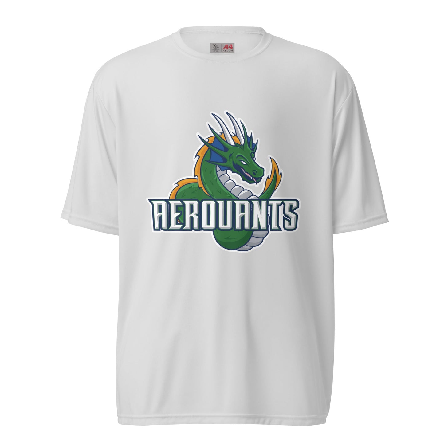 Active | Moisture Wicking Shirt | Emerald High School Baseball | Dragon Logo