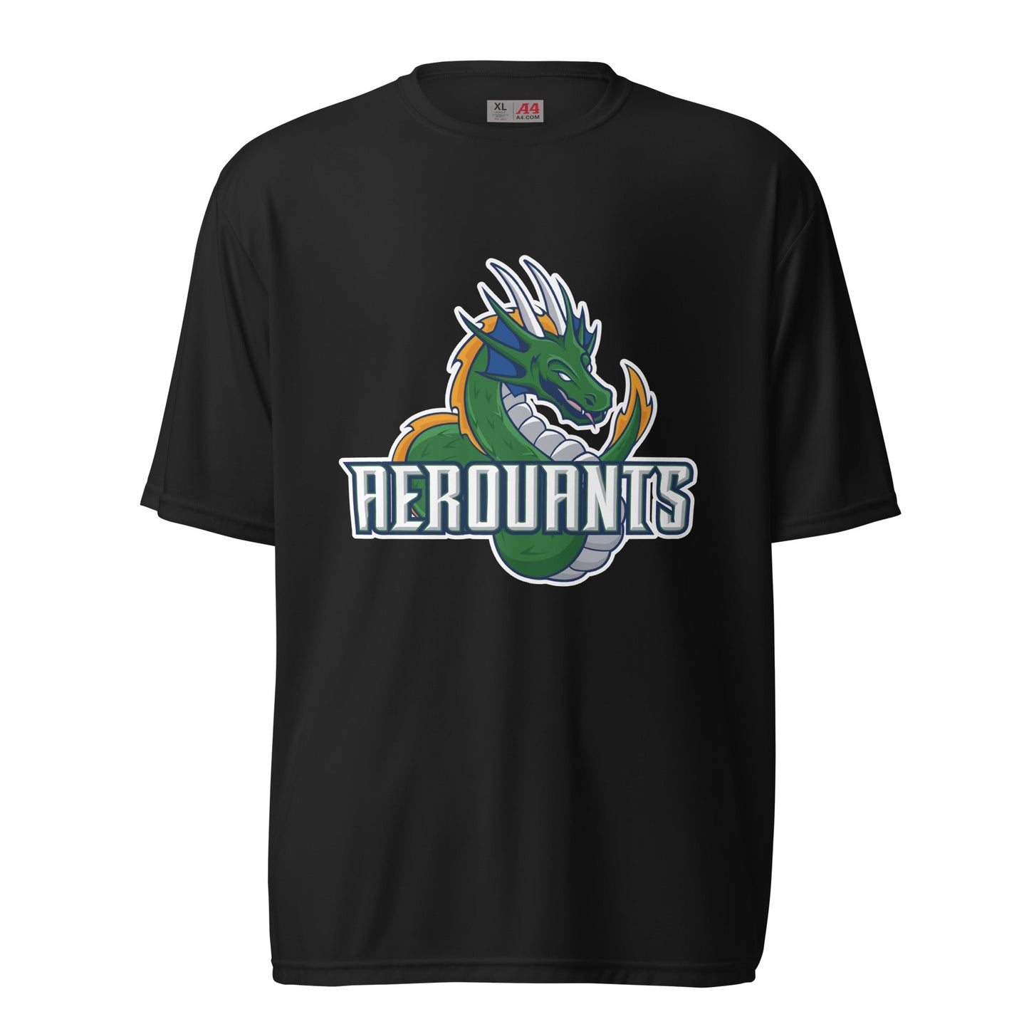 Active | Moisture Wicking Shirt | Emerald High School Baseball | Dragon Logo