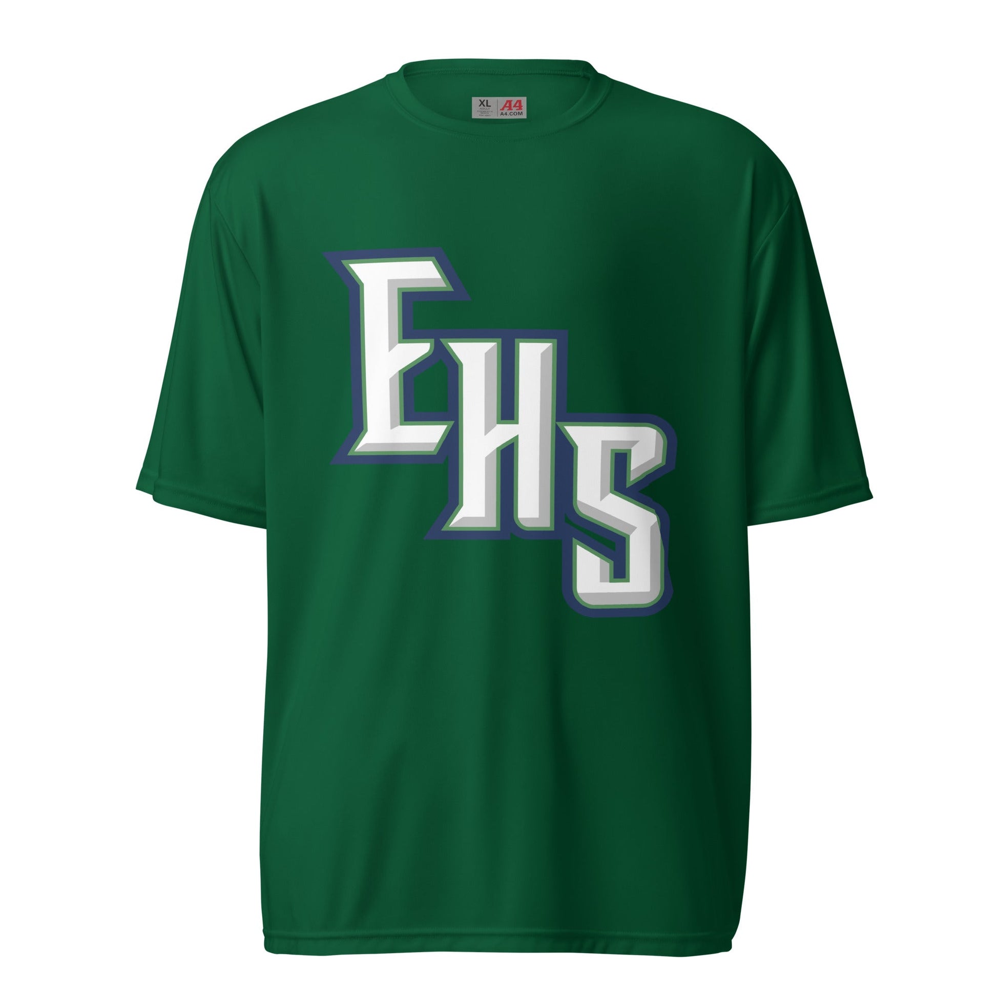 Active | Moisture Wicking Shirt | Emerald High School Baseball | EHS Logo