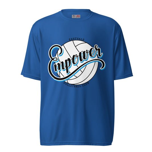 Active | Moisture Wicking Shirt | Empower Volleyball Club | Emblem Logo