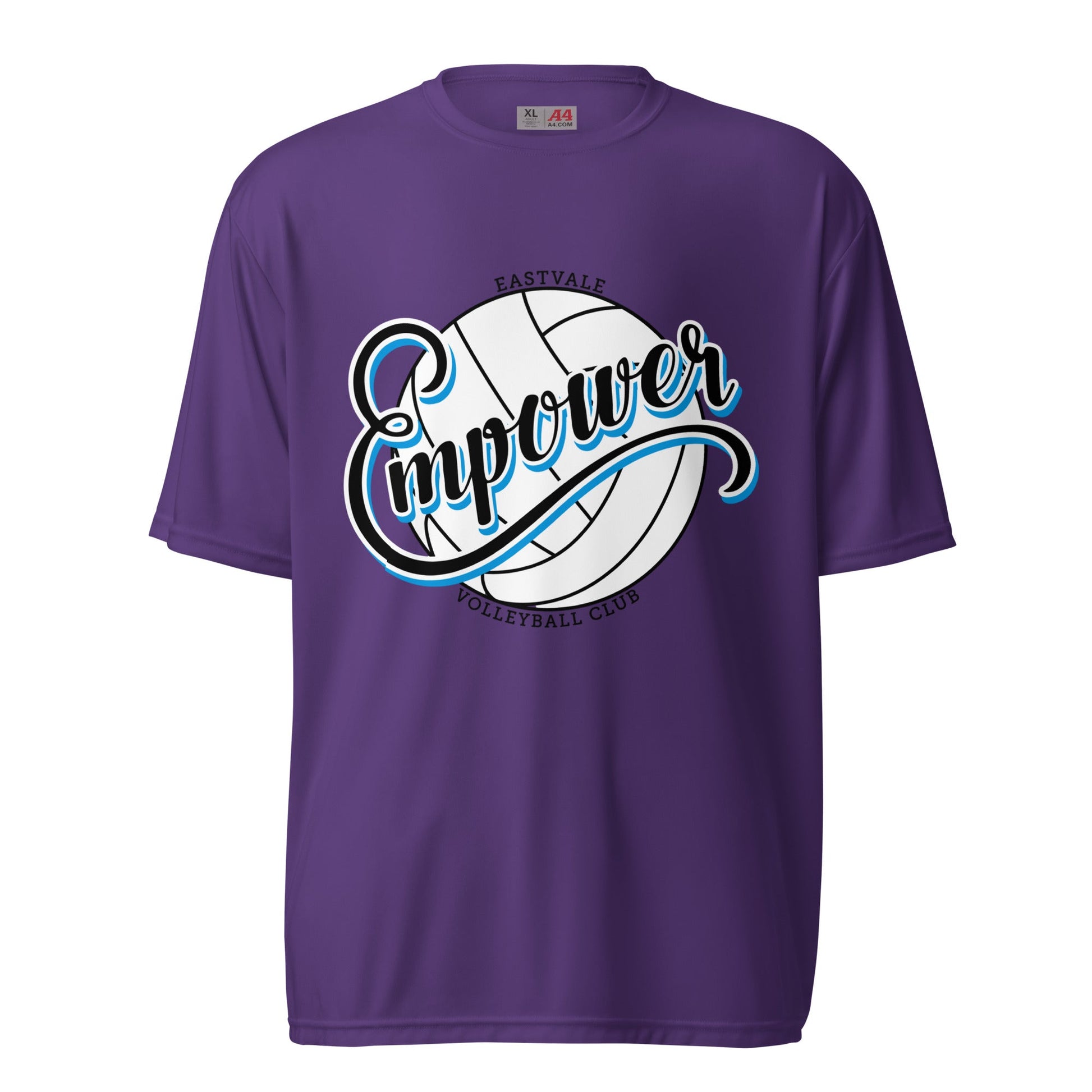 Active | Moisture Wicking Shirt | Empower Volleyball Club | Emblem Logo