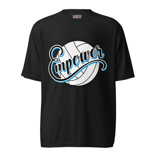 Active | Moisture Wicking Shirt | Empower Volleyball Club | Emblem Logo