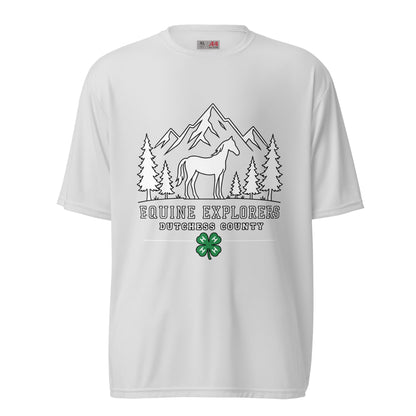 Active | Moisture Wicking Shirt | Equine Explorers | Dutchess Crest Trailblazers Logo