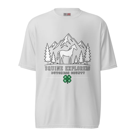 Active | Moisture Wicking Shirt | Equine Explorers | Dutchess Crest Trailblazers Logo