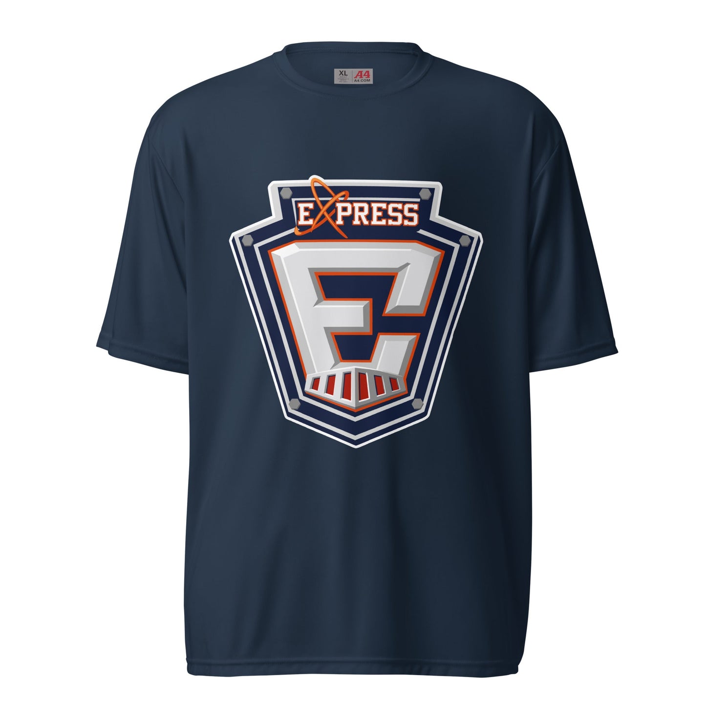 Active | Moisture Wicking Shirt | Erie Express Football | E Badge Logo