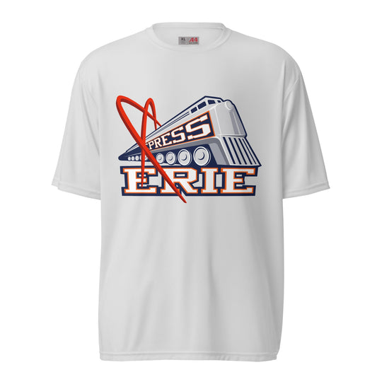 Active | Moisture Wicking Shirt | Erie Express Football | Locomotive Logo