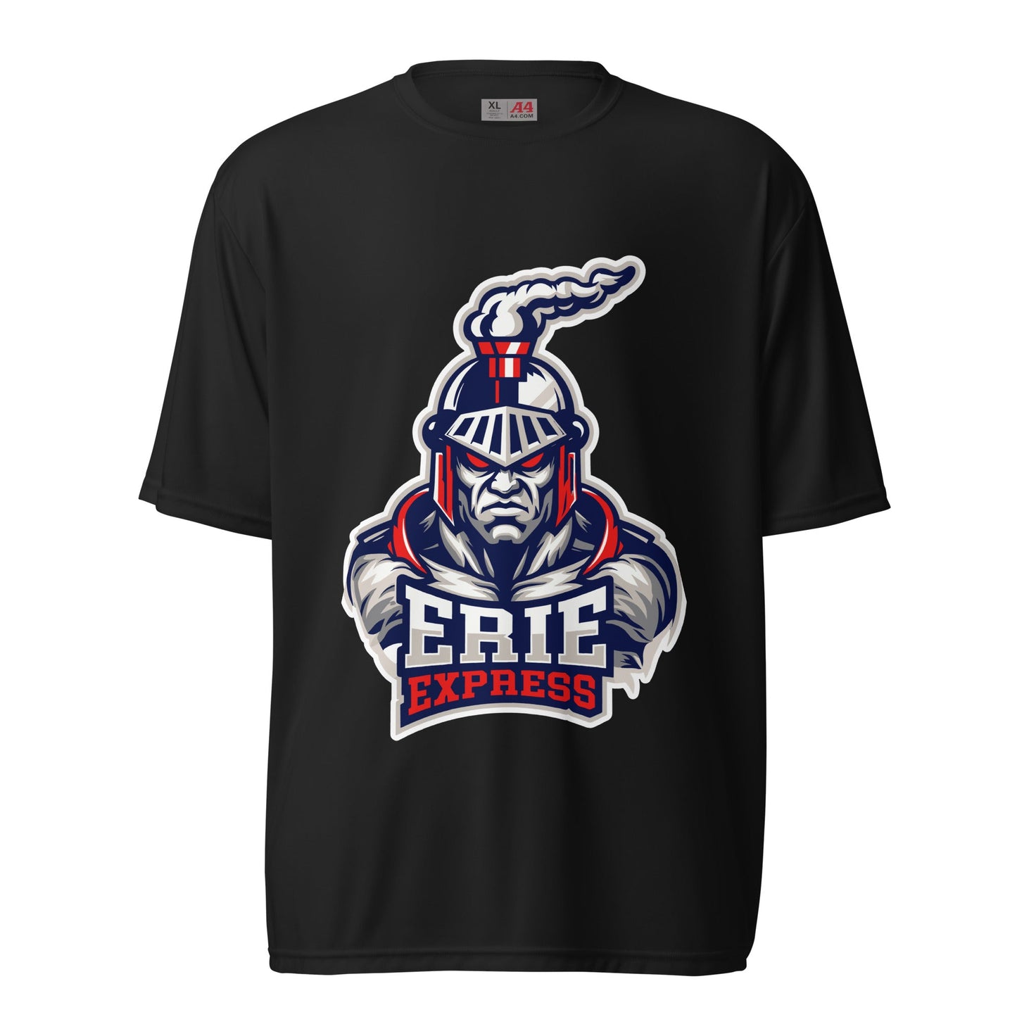 Active | Moisture Wicking Shirt | Erie Express Football | Mascot Logo