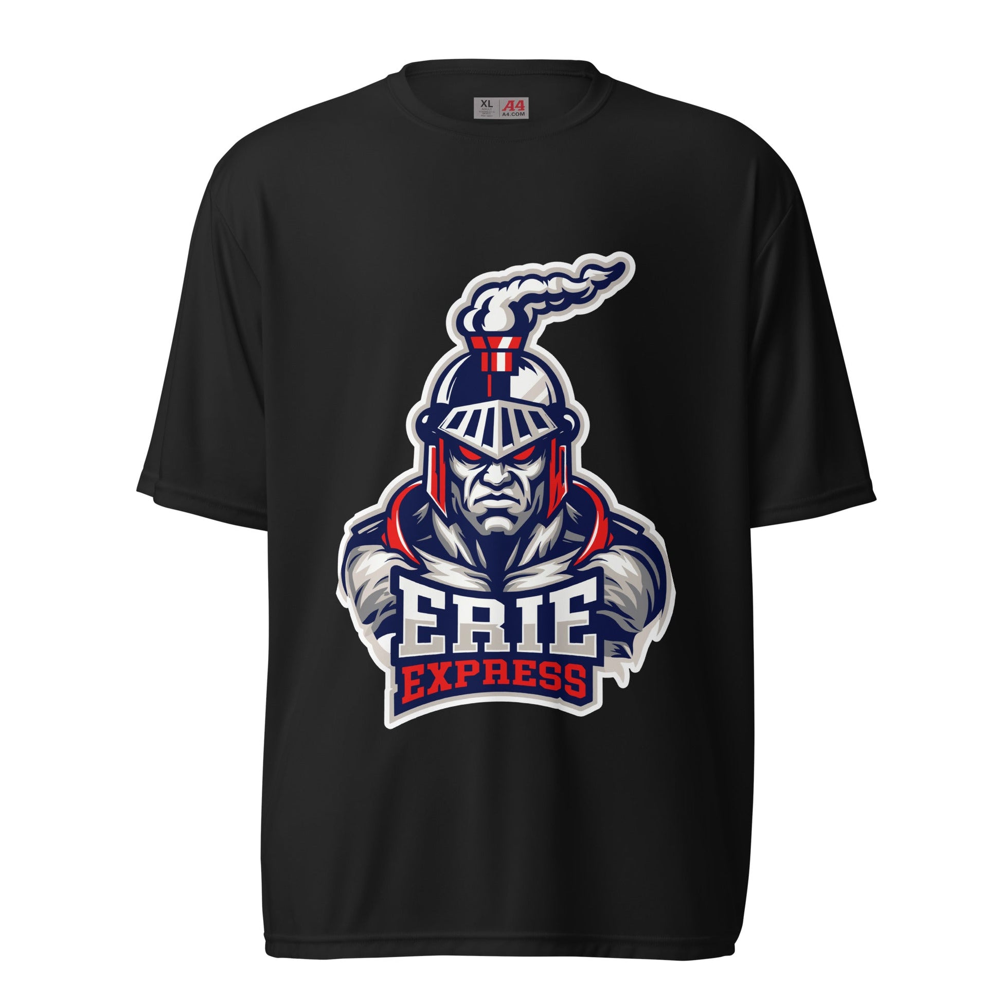 Active | Moisture Wicking Shirt | Erie Express Football | Mascot Logo