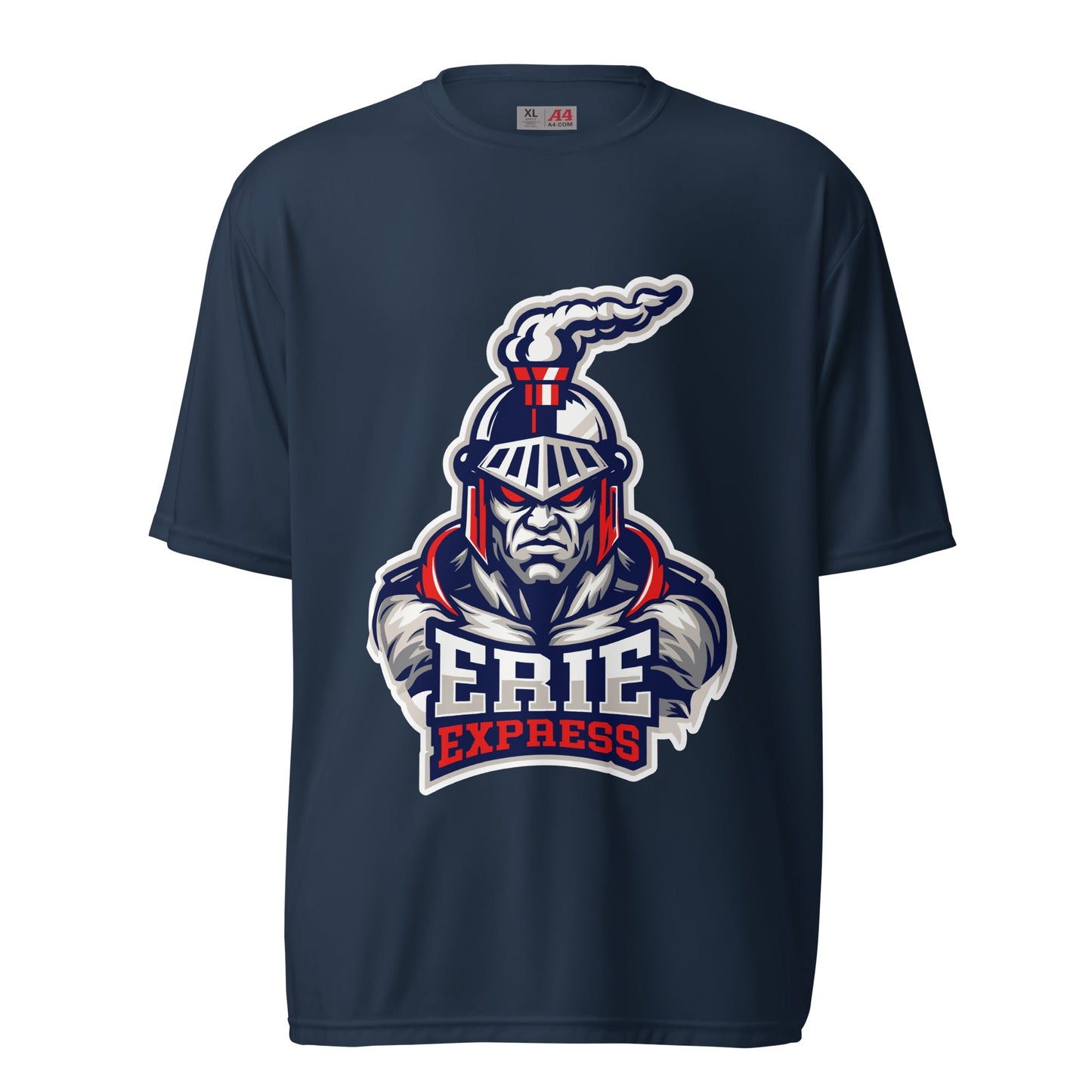 Active | Moisture Wicking Shirt | Erie Express Football | Mascot Logo