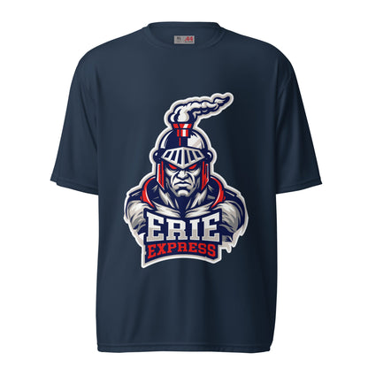 Active | Moisture Wicking Shirt | Erie Express Football | Mascot Logo