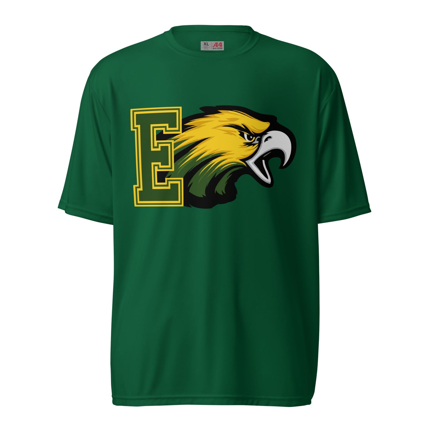 Active | Moisture Wicking Shirt | Evergreen Junior High | Mascot Logo
