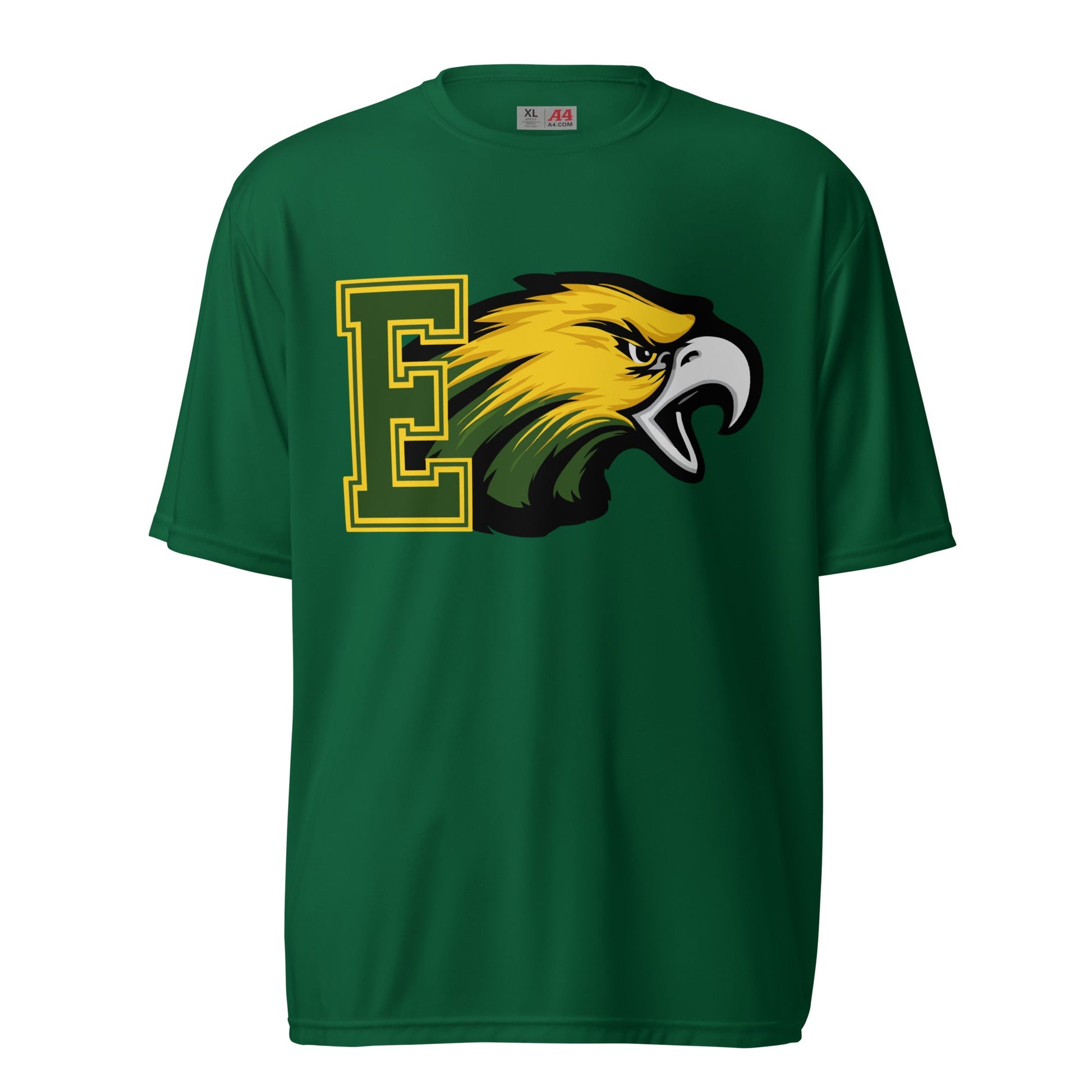 Active | Moisture Wicking Shirt | Evergreen Junior High | Mascot Logo