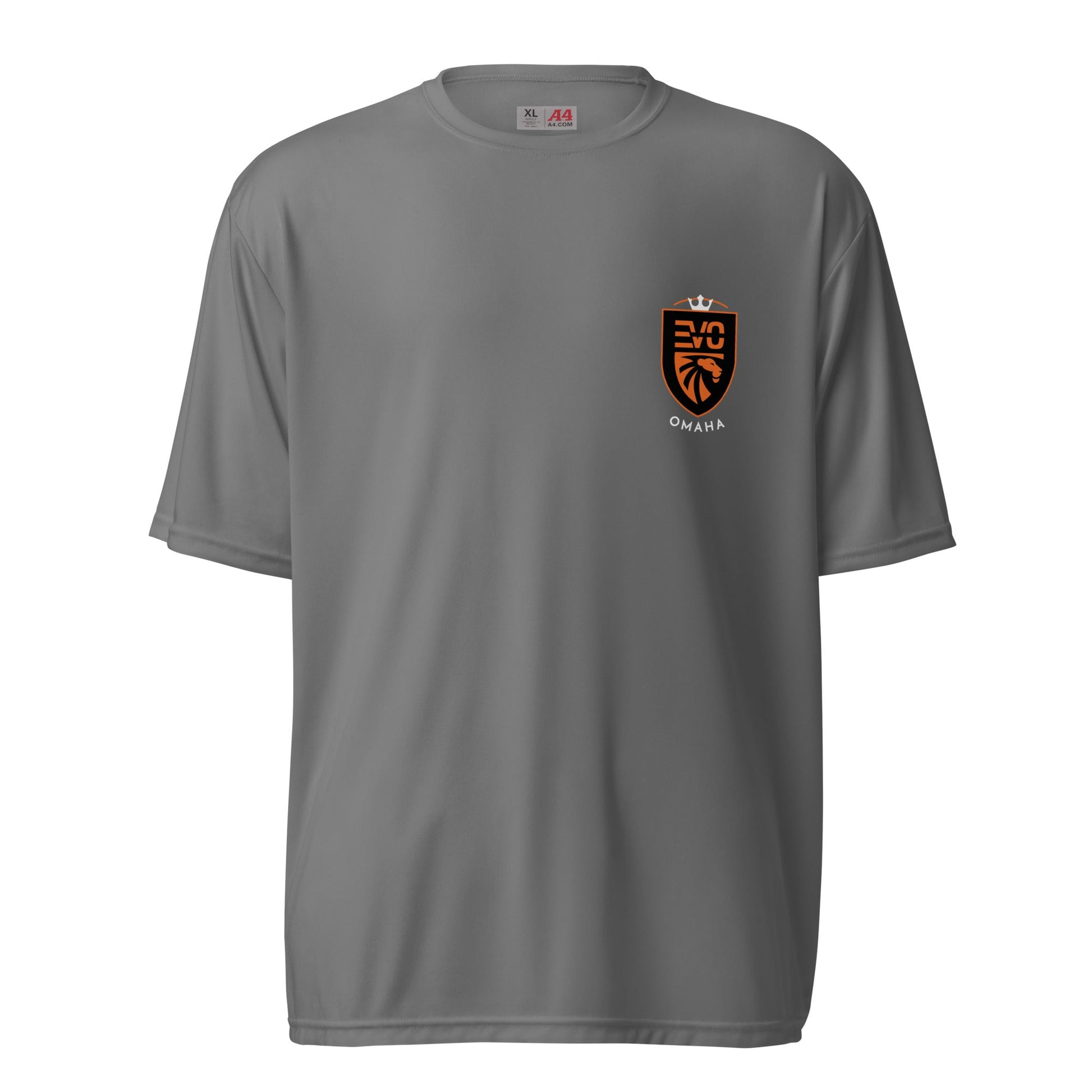 Active | Moisture Wicking Shirt | Evolution Soccer Club | Shield Logo