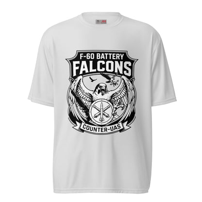 Active | Moisture Wicking Shirt | F - 60th ADA | Falcon Shield Logo