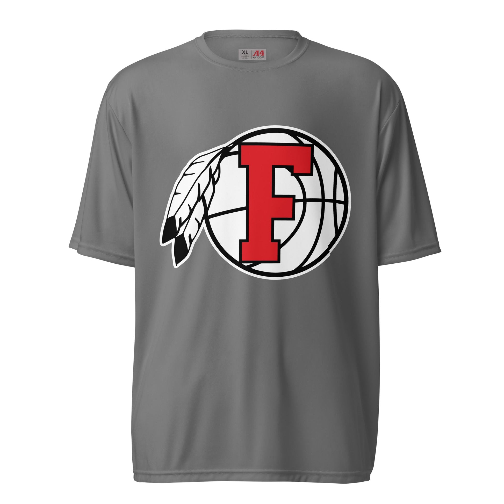 Active | Moisture Wicking Shirt | Fallbrook Basketball | Retro Logo