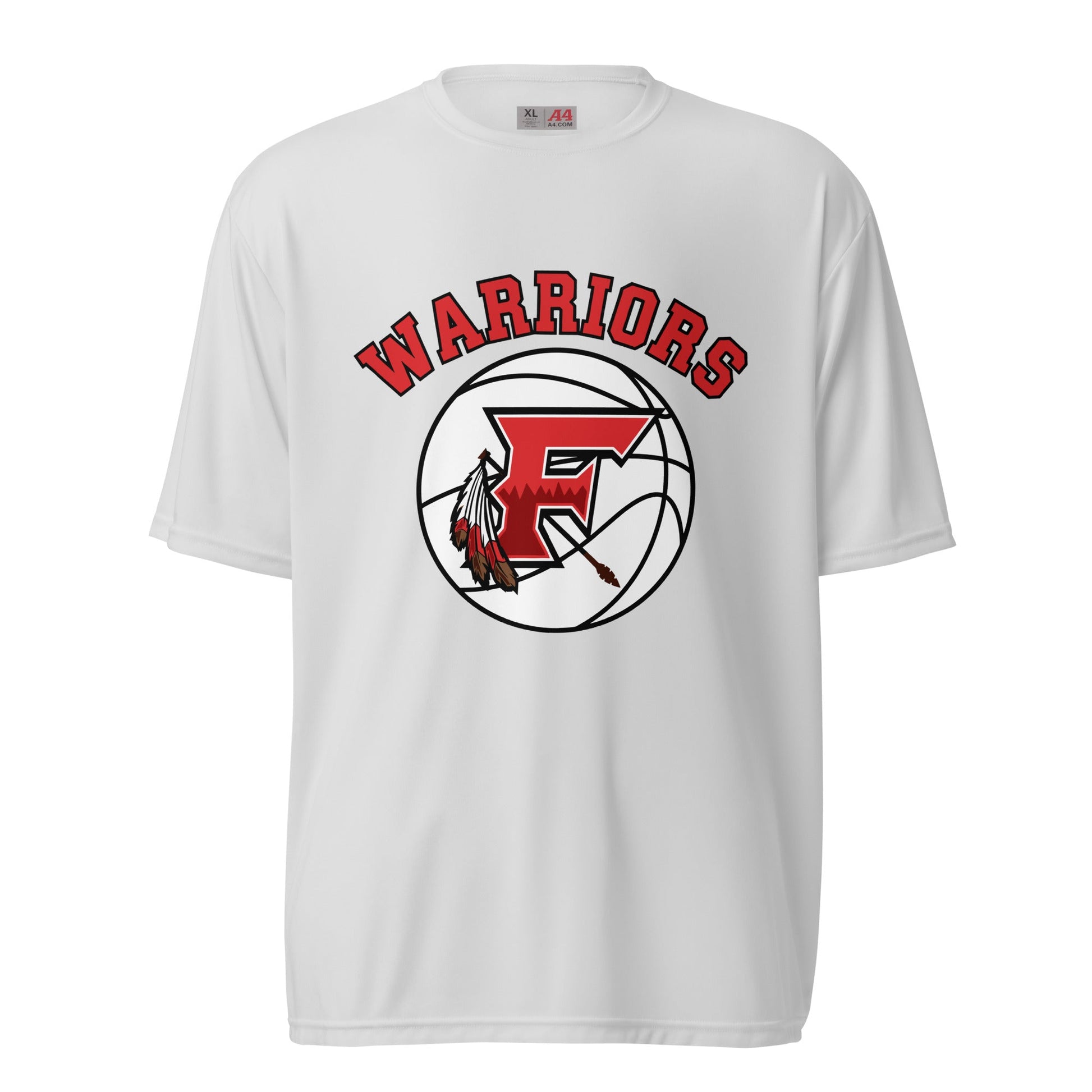 Active | Moisture Wicking Shirt | Fallbrook Basketball | Warriors Logo
