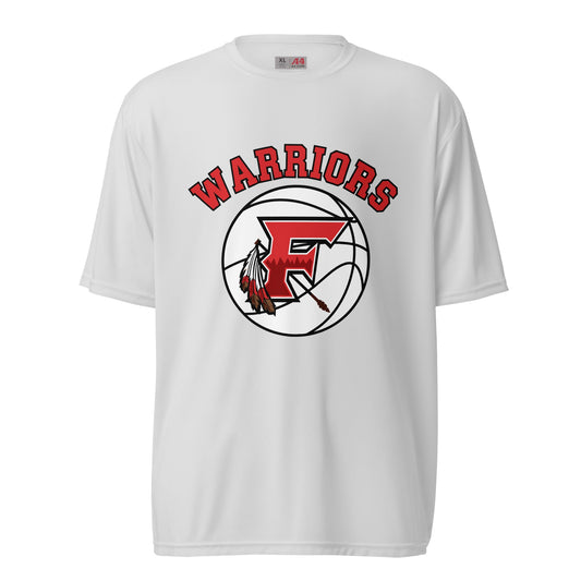 Active | Moisture Wicking Shirt | Fallbrook Basketball | Warriors Logo