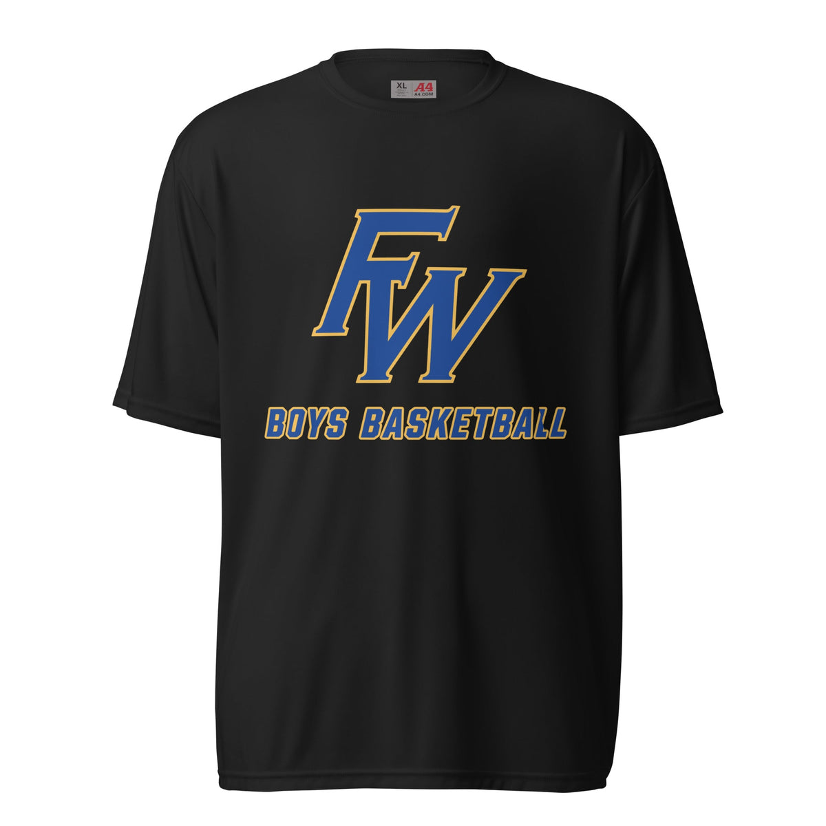 Active | Moisture Wicking Shirt | Fayette Ware Boys Basketball | FW Crest Logo