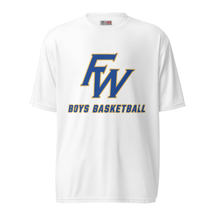Active | Moisture Wicking Shirt | Fayette Ware Boys Basketball | FW Crest Logo