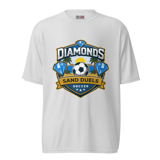 Active | Moisture Wicking Shirt | FC Charles: Diamonds | Crest Logo