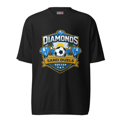 Active | Moisture Wicking Shirt | FC Charles: Diamonds | Crest Logo