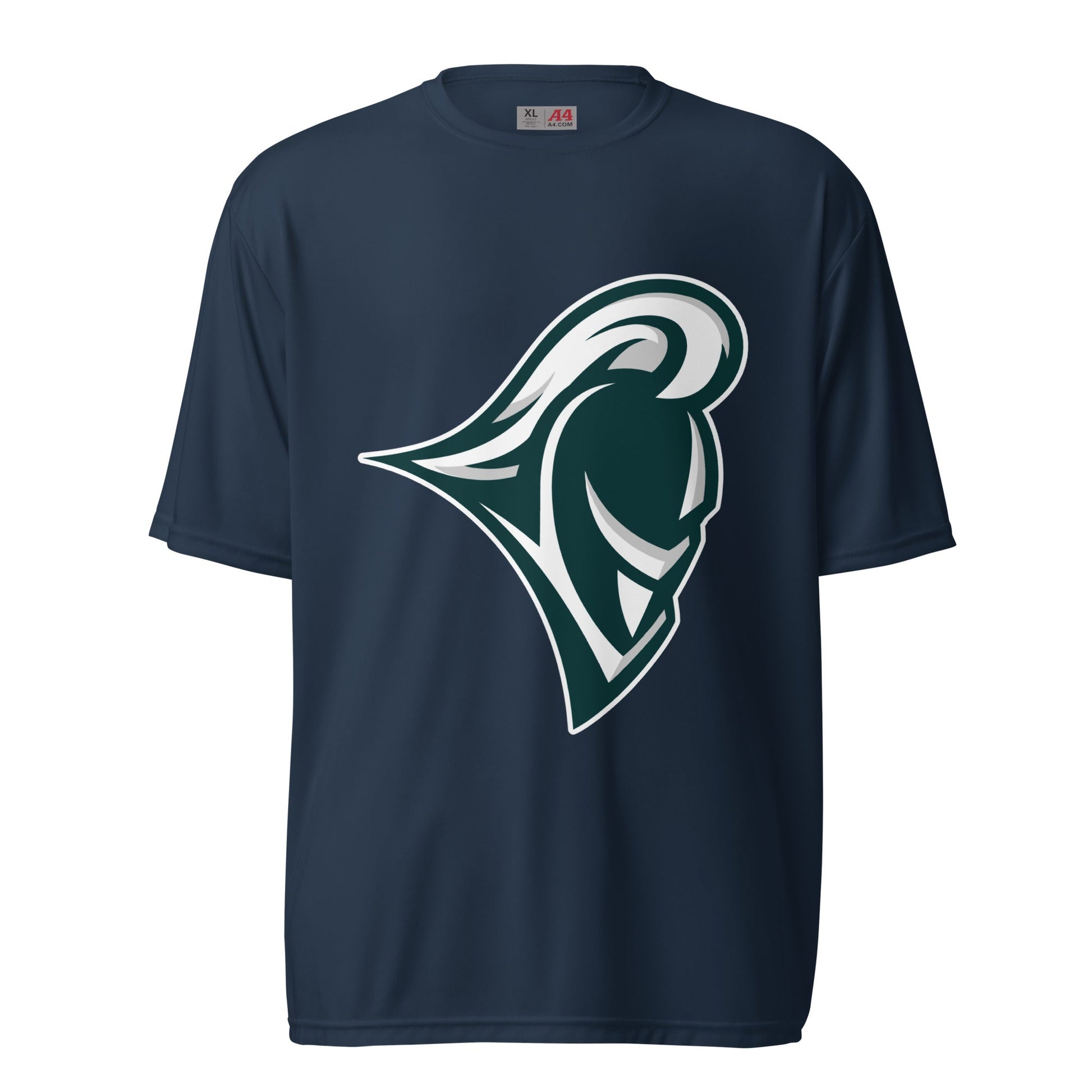 Active | Moisture Wicking Shirt | Fellowship Christian School | Tidal Spartan Logo