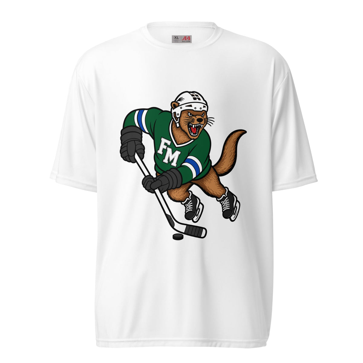 Active | Moisture Wicking Shirt | Fighting Mongooses Hockey Club | Vanguard Otters Logo