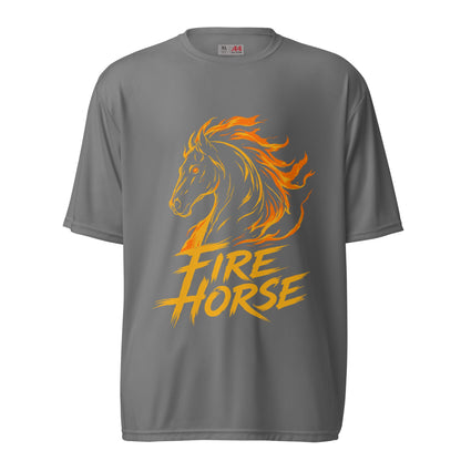 Active | Moisture Wicking Shirt | Fire Horse Masters | Emblem Logo