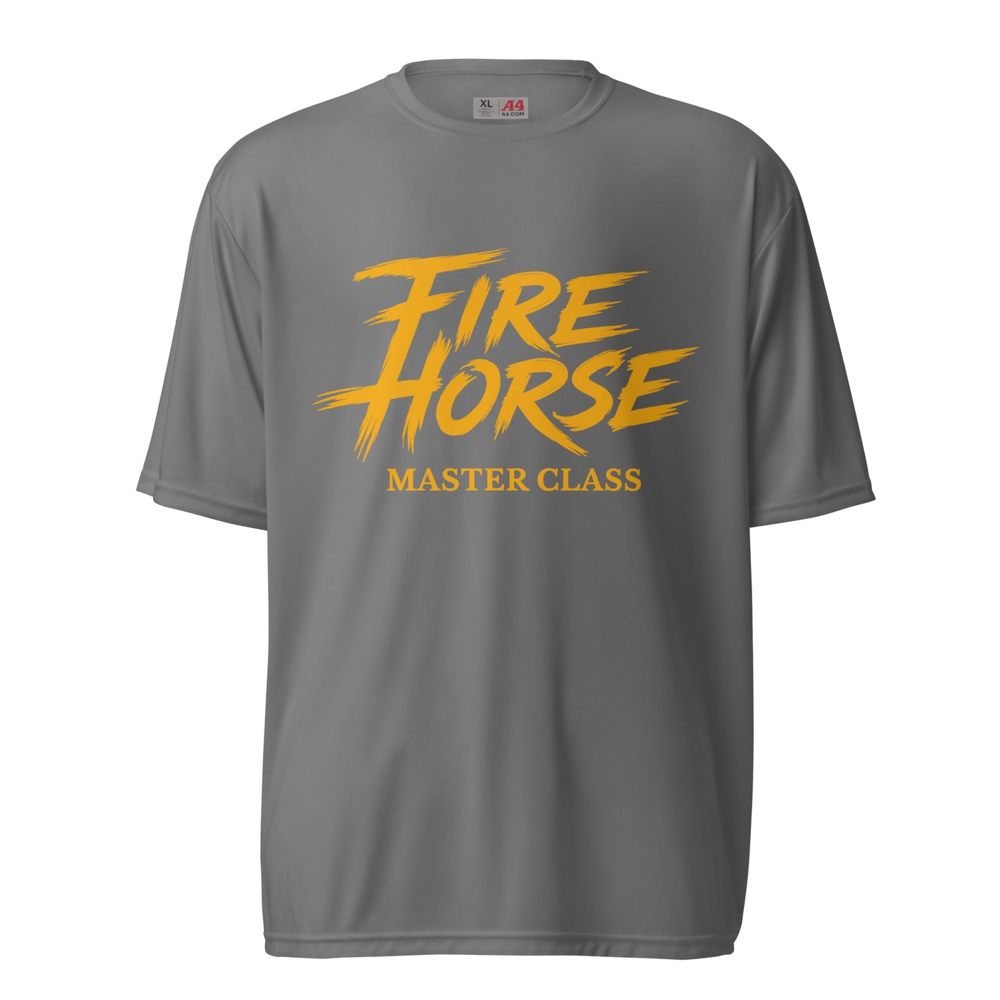 Active | Moisture Wicking Shirt | Fire Horse Masters | Modern Script Logo