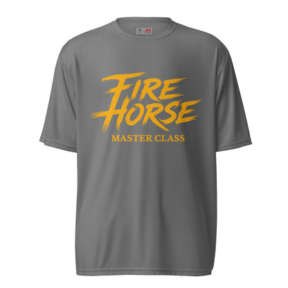 Active | Moisture Wicking Shirt | Fire Horse Masters | Modern Script Logo