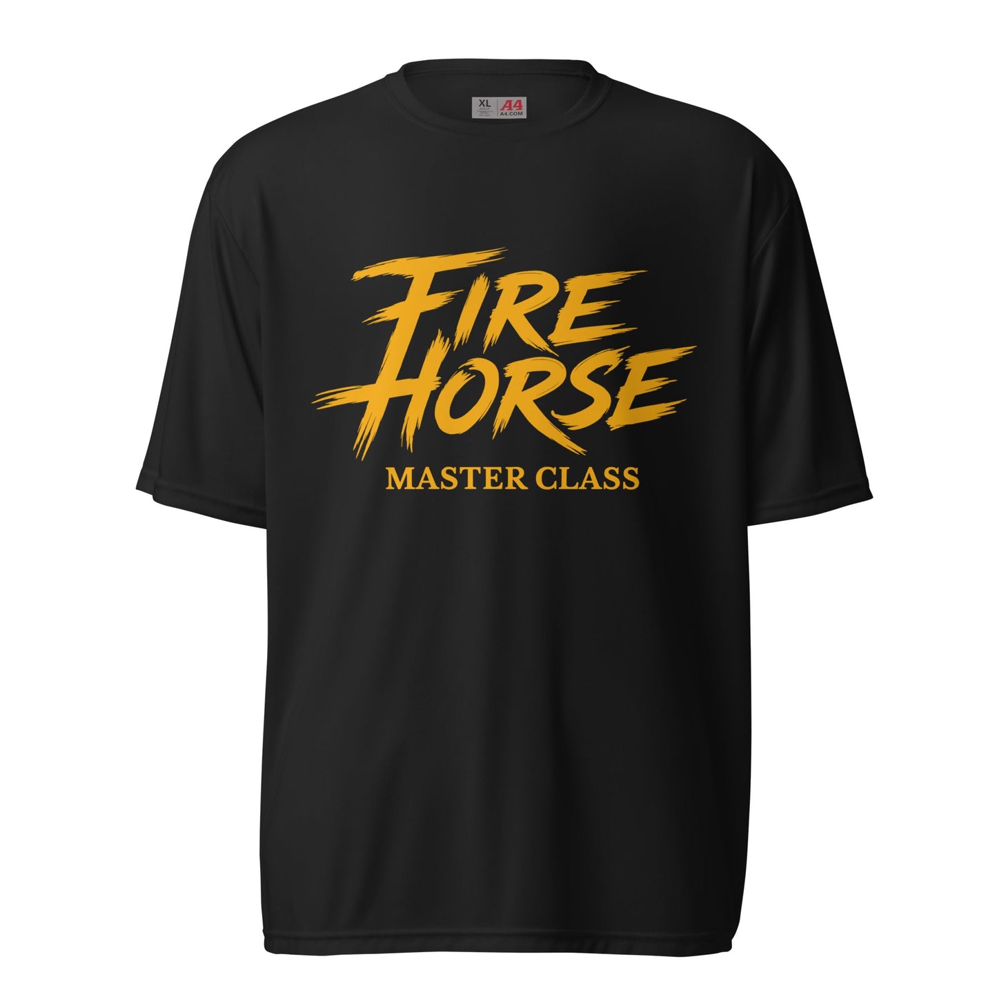 Active | Moisture Wicking Shirt | Fire Horse Masters | Modern Script Logo