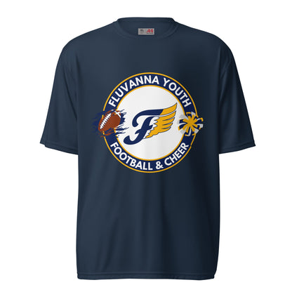 Active | Moisture Wicking Shirt | Fluvanna Youth Football and Cheer | Badge Logo