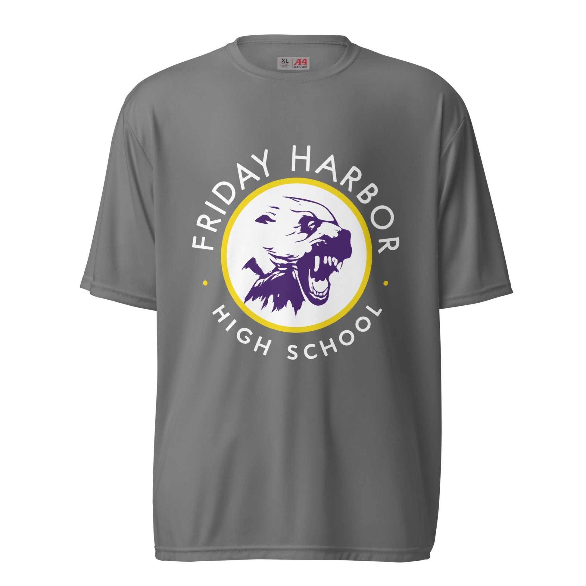 Active | Moisture Wicking Shirt | Friday Harbor Girls Basketball | Alt Logo