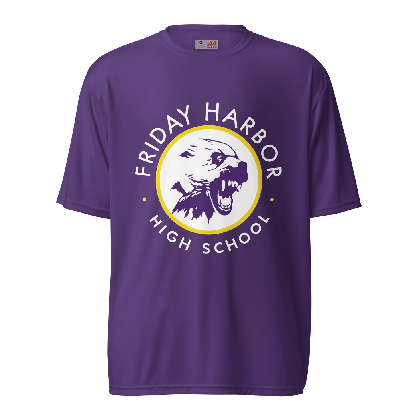 Active | Moisture Wicking Shirt | Friday Harbor Girls Basketball | Alt Logo