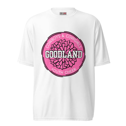Active | Moisture Wicking Shirt | Goodland Youth Cheer | Vanguard Logo