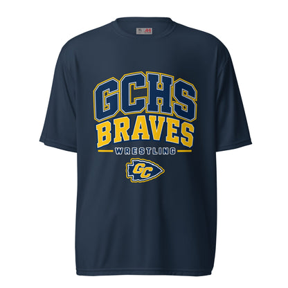 Active | Moisture Wicking Shirt | Grant County High School Wrestling | Vanguard Logo