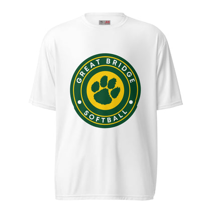 Active | Moisture Wicking Shirt | Great Bridge Softball Booster | Badge Logo