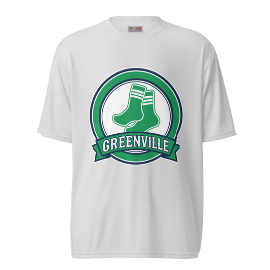 Active | Moisture Wicking Shirt | Greenville Sox | Badge Logo