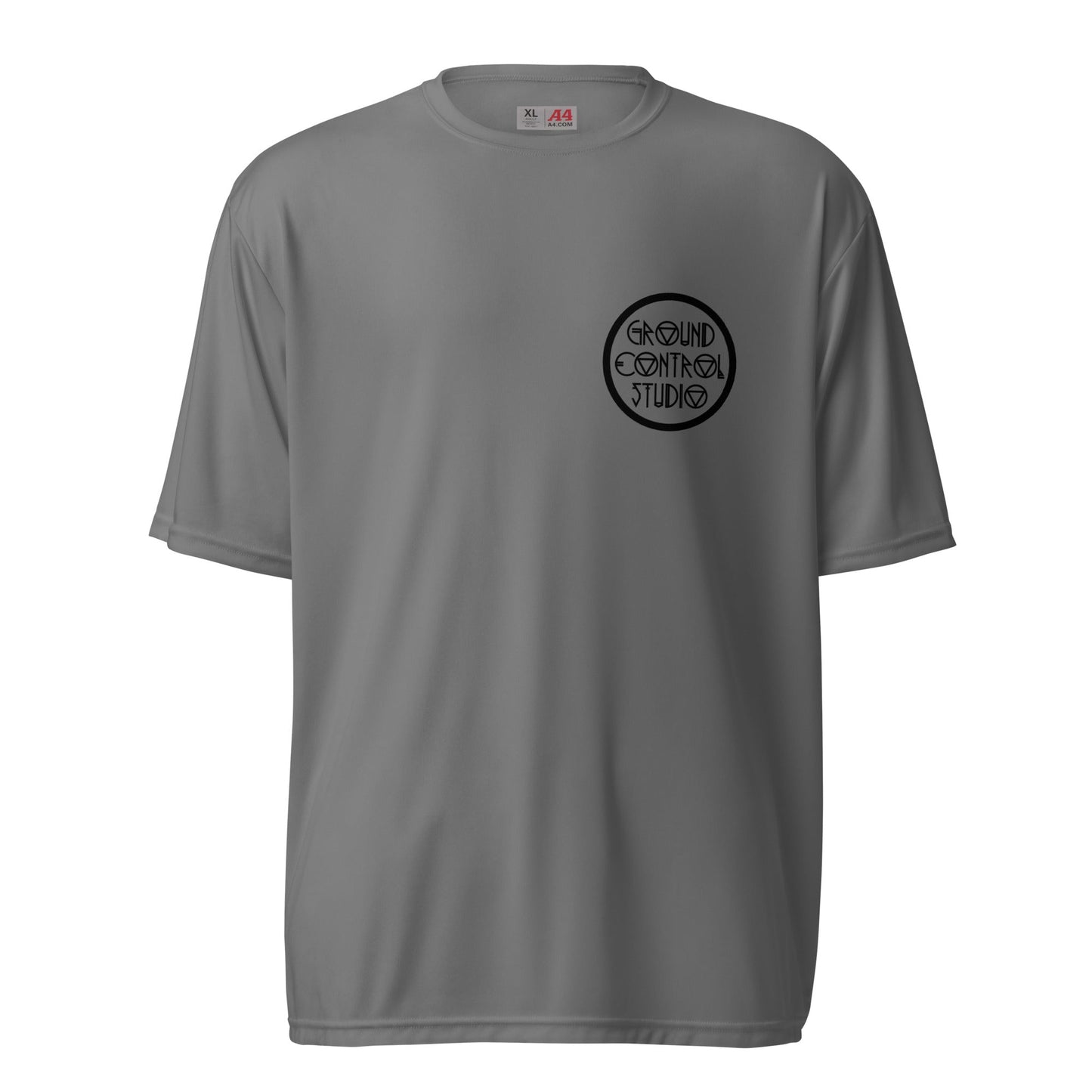 Active | Moisture Wicking Shirt | Ground Control Studio | Badge Logo