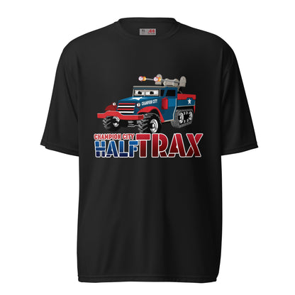Active | Moisture Wicking Shirt | Half Trax Baseball | Mascot Logo