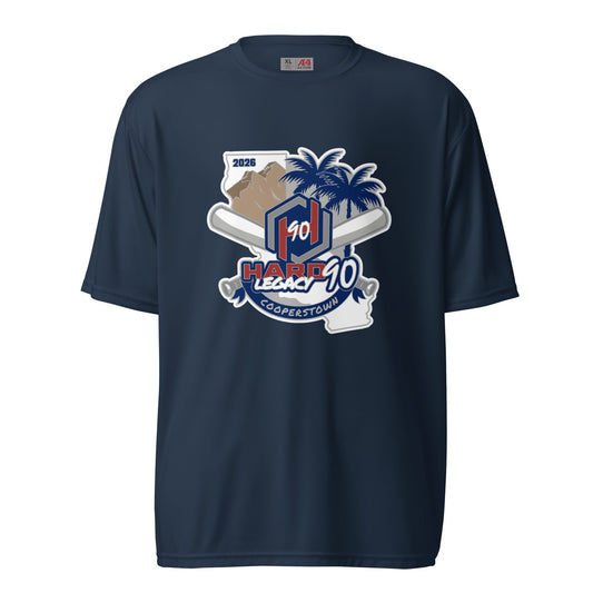 Active | Moisture Wicking Shirt | Hard 90 Legacy | Badge Logo